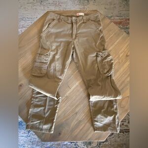 Wrangler Regular Cargo Tan Pants